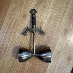 Sword Handle Double Jigger
